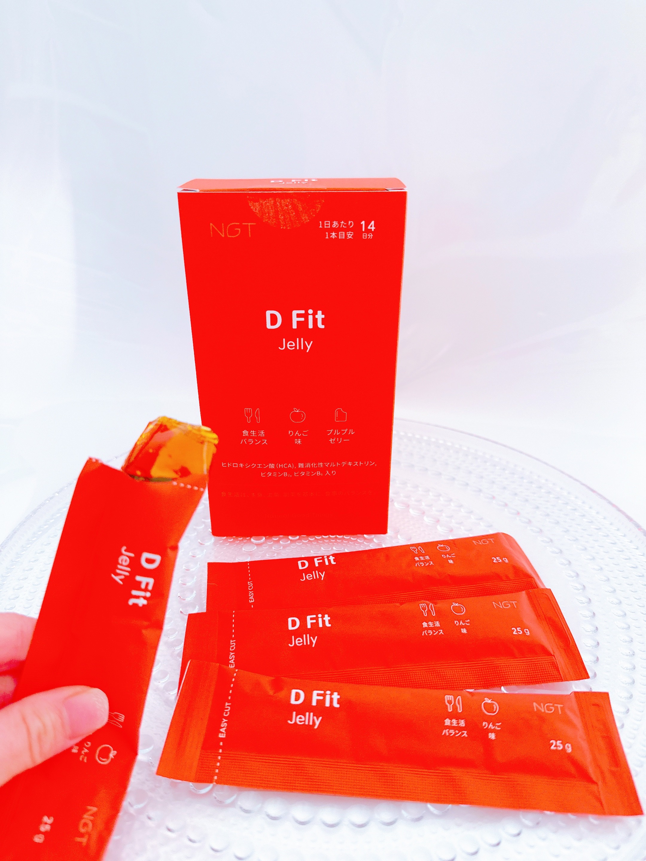 ディーフィットゼリー/NGT/健康サプリメントを使ったクチコミ（1枚目）