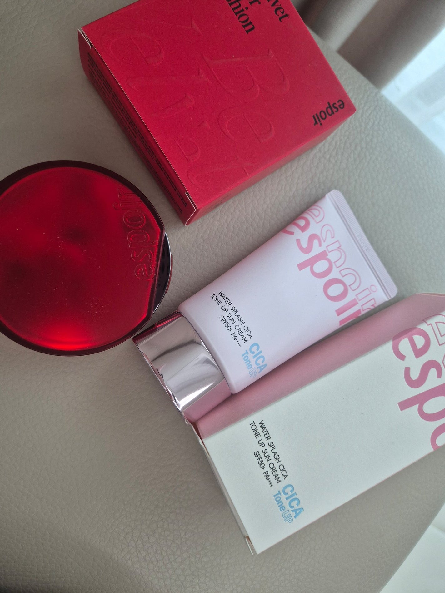 ウォータースプラッシュシカトーンアップクリーム/espoir/化粧下地を使ったクチコミ(1枚目)