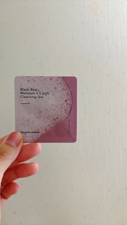 ブラックライスモイスチャー5.5ソフトクレンジングジェル/haruharu wonder/クレンジングジェルを使ったクチコミ(1枚目)