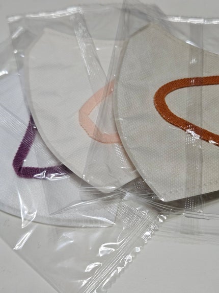 立体スマートマスク ニュアンスカラー/matsukiyo/マスクを使ったクチコミ(3枚目)