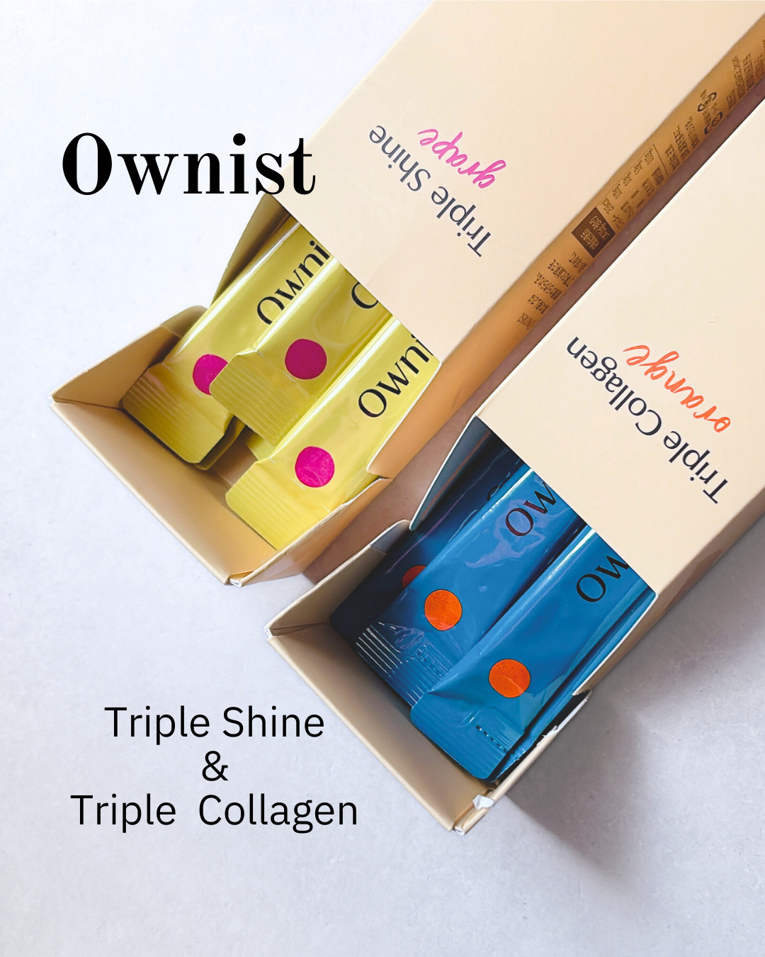 トリプルコラーゲン オレンジ/Ownist/美容サプリメントを使ったクチコミ（1枚目）