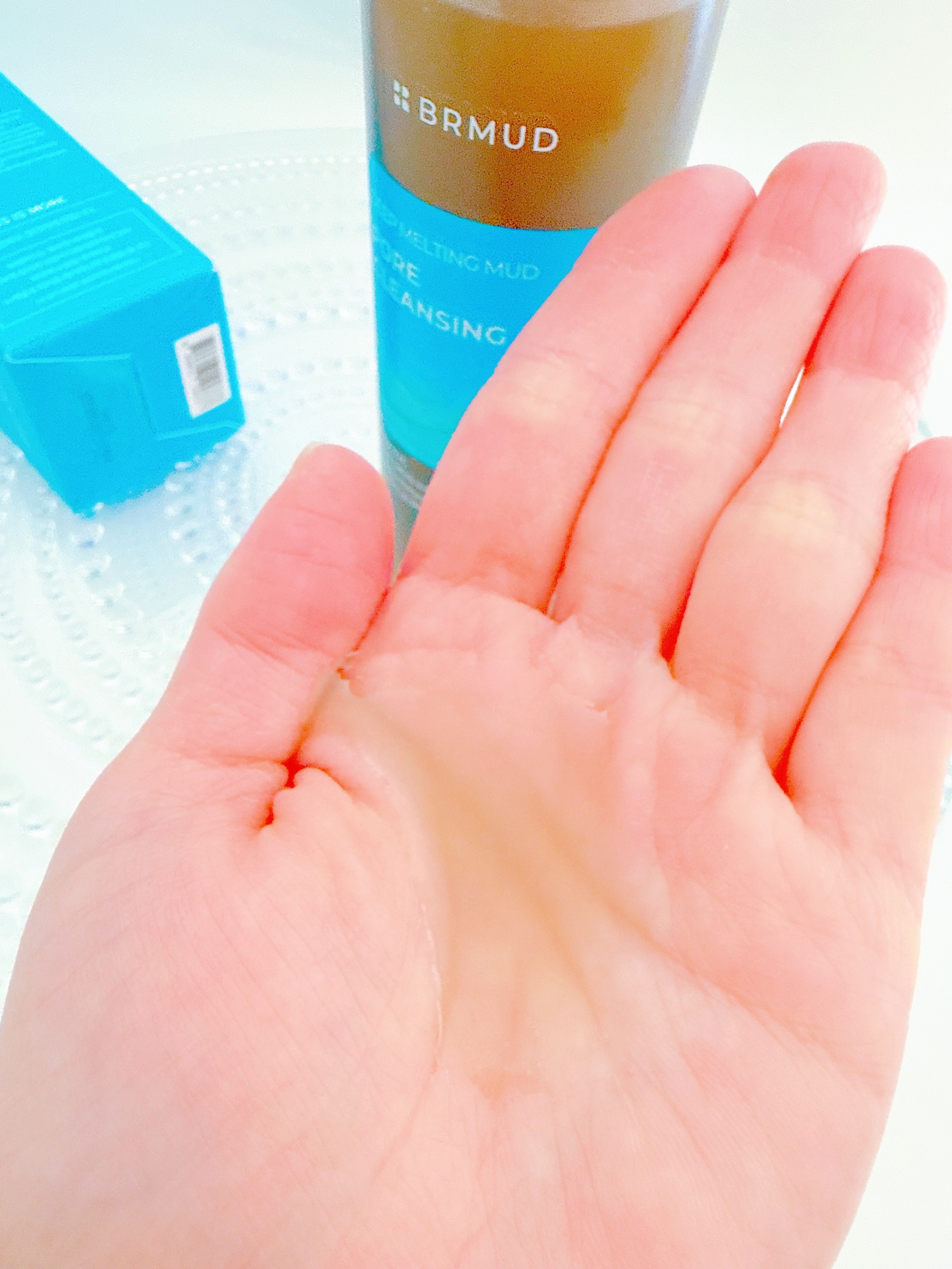 ディープメルティングマッドポアクレンジングオイル/BRMUD/オイルクレンジングを使ったクチコミ（3枚目）