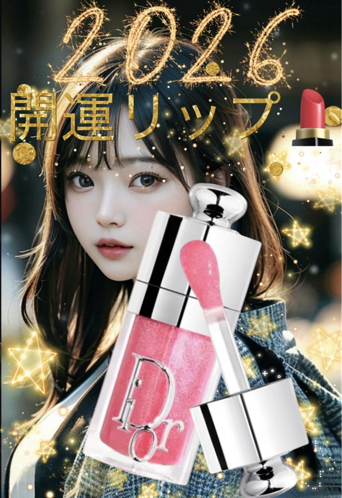 ディオール アディクト リップ グロウ オイル/Dior/リップオイルを使ったクチコミ（1枚目）