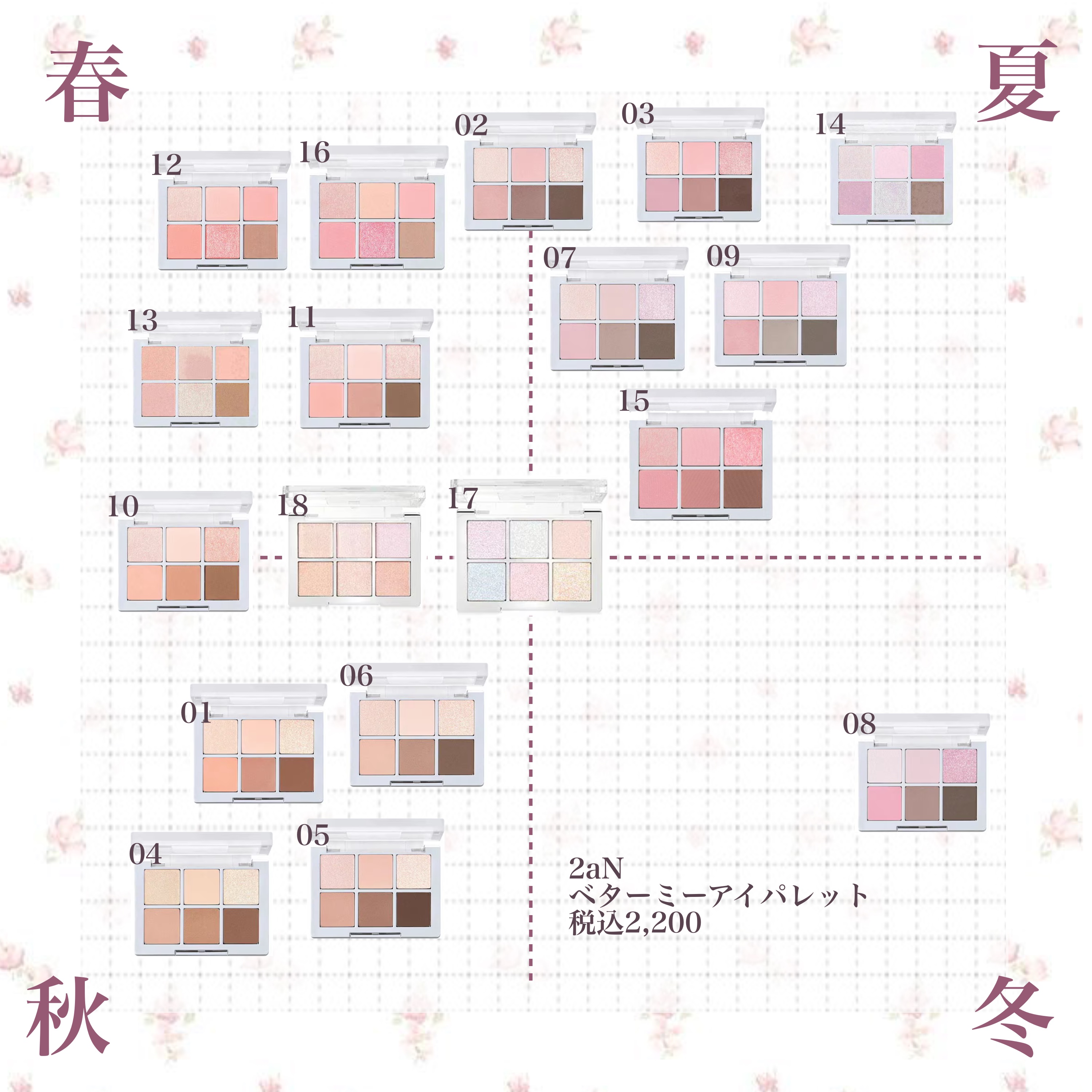 ベターミーアイパレット/2aN/マルチパレットを使ったクチコミ（1枚目）