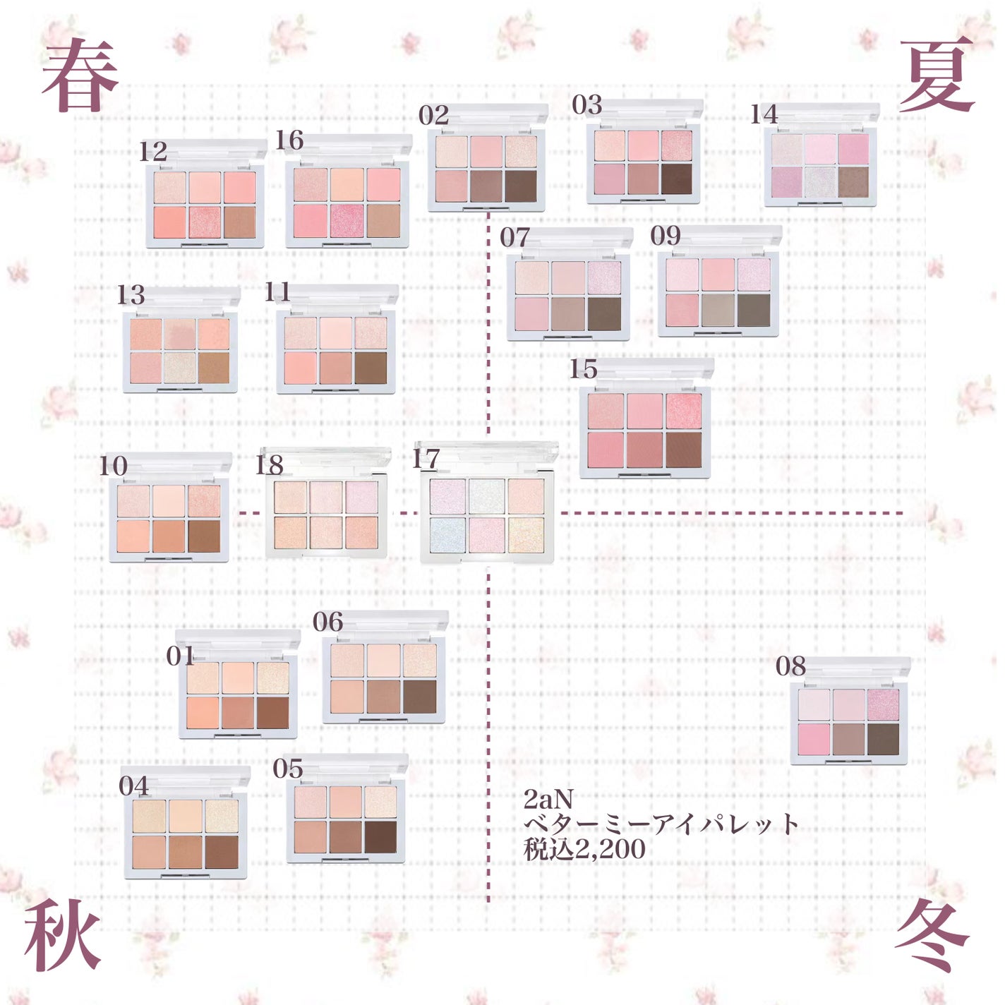 ベターミーアイパレット/2aN/マルチパレットを使ったクチコミ(1枚目)