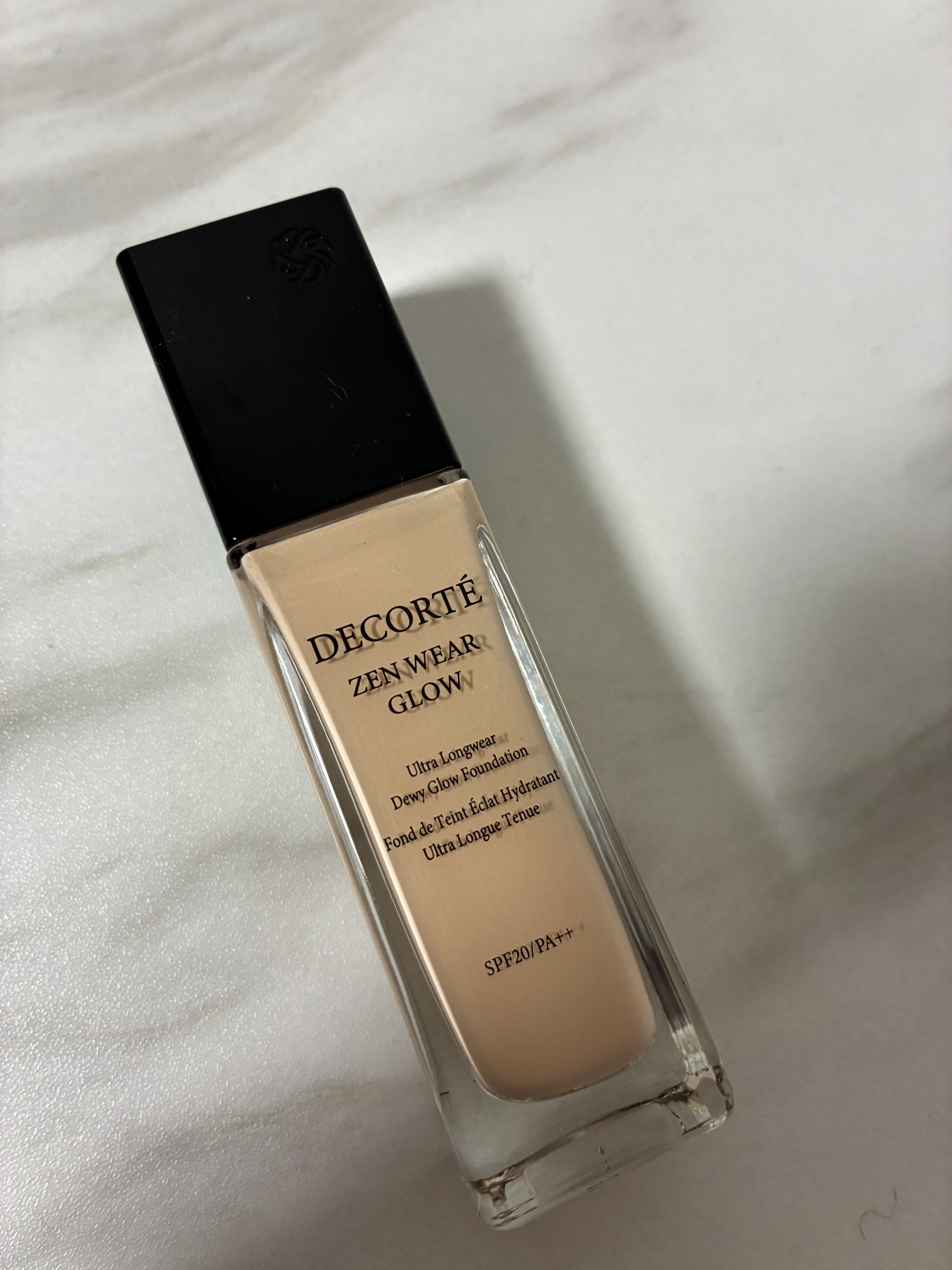 ゼン ウェア グロウ/DECORTÉ/リキッドファンデーションを使ったクチコミ（1枚目）