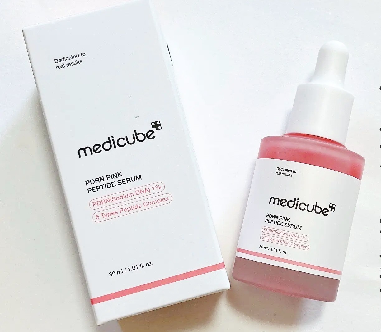 PDRNピンクアンプル PDRN 10,000ppm配合/MEDICUBE/美容液を使ったクチコミ（1枚目）