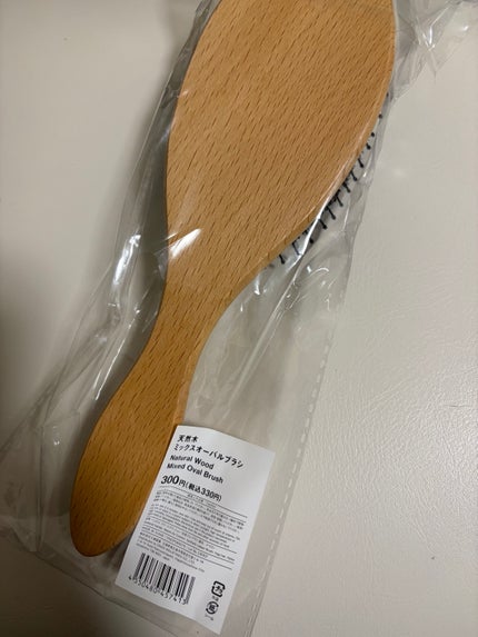 豚毛入りヘアブラシ/Standard Products by DAISO /ヘアブラシを使ったクチコミ(2枚目)