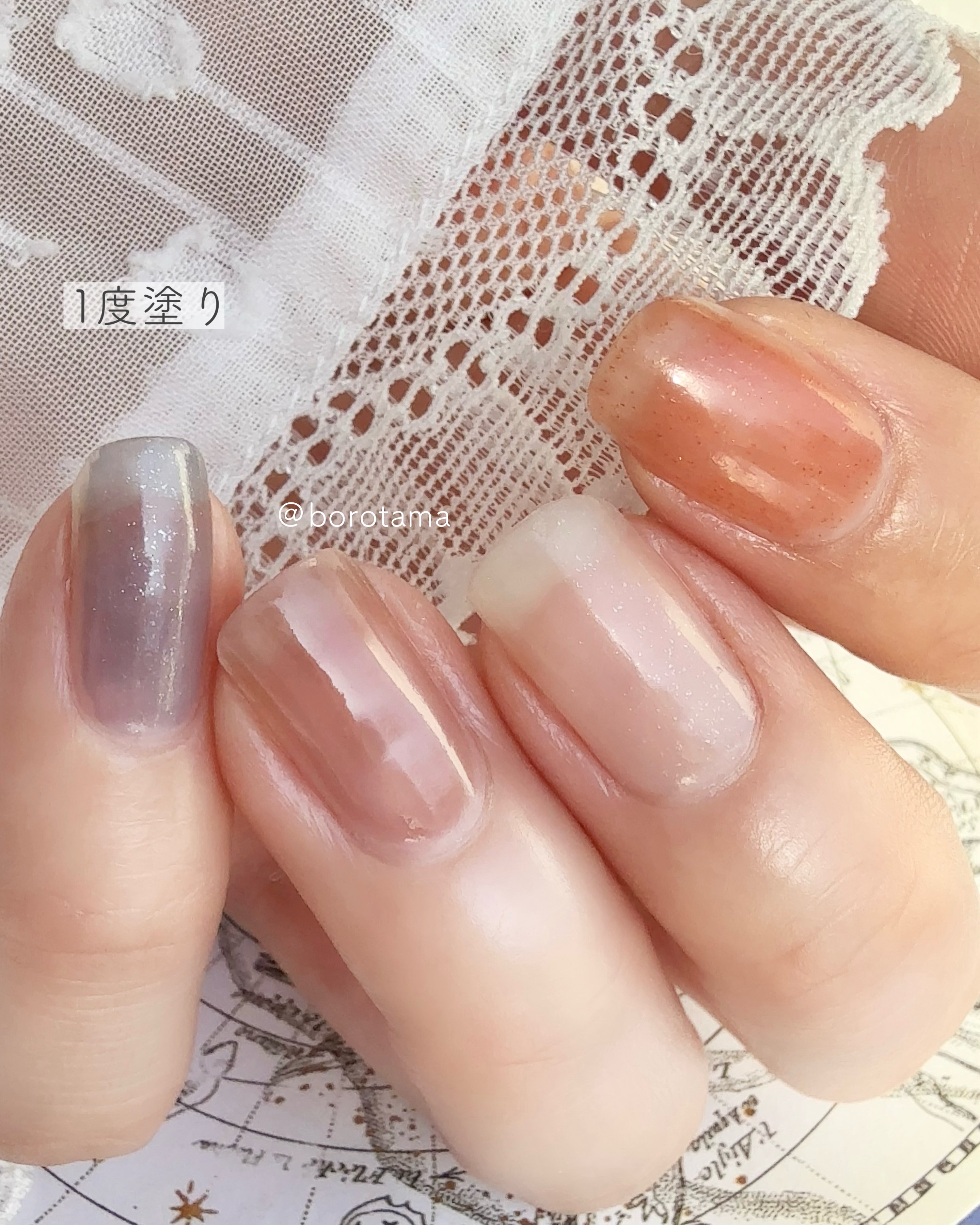 ミニネイル/パラドゥ/マニキュアを使ったクチコミ（3枚目）