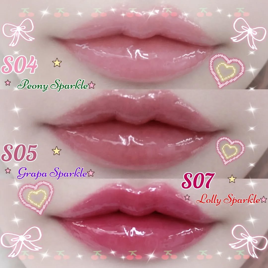 ミニグラスティングカラーグロス/rom&nd/リップティントを使ったクチコミ（3枚目）