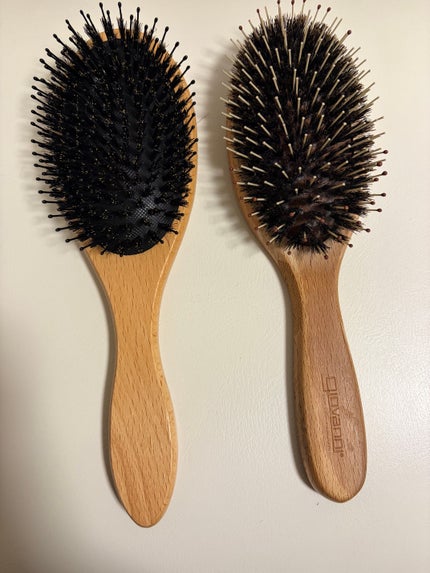 豚毛入りヘアブラシ/Standard Products by DAISO /ヘアブラシを使ったクチコミ(5枚目)