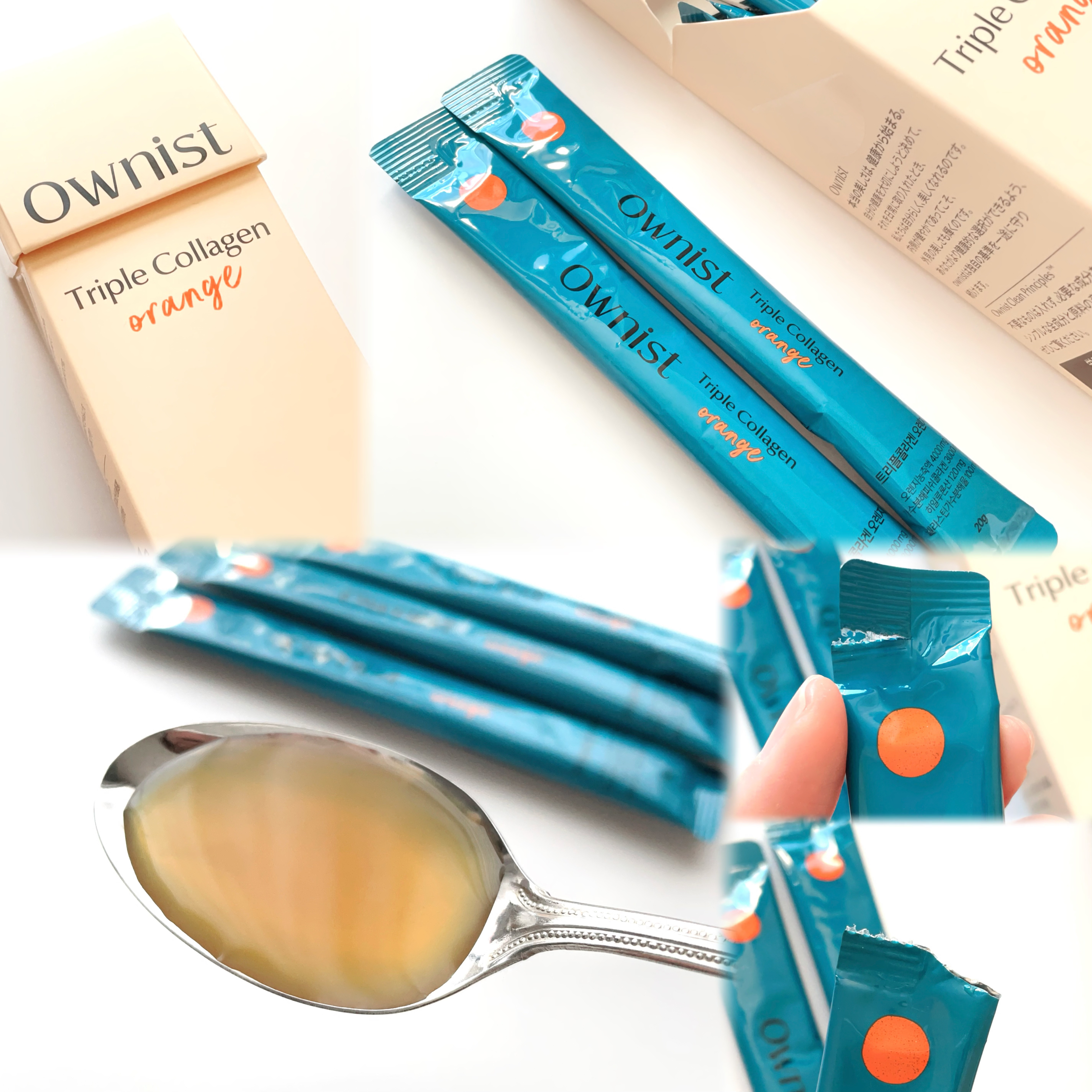 Ownist トリプルコラーゲン オレンジのクチコミ「続けられる人、もう飲んでる。
────────────

▫️Ownist
トリプルコラーゲン.....」（3枚目）