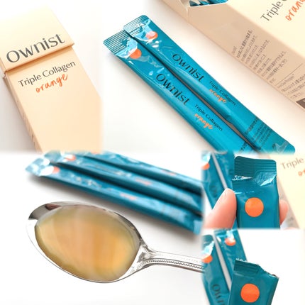 トリプルコラーゲン オレンジ/Ownist/美容サプリメントを使ったクチコミ(3枚目)