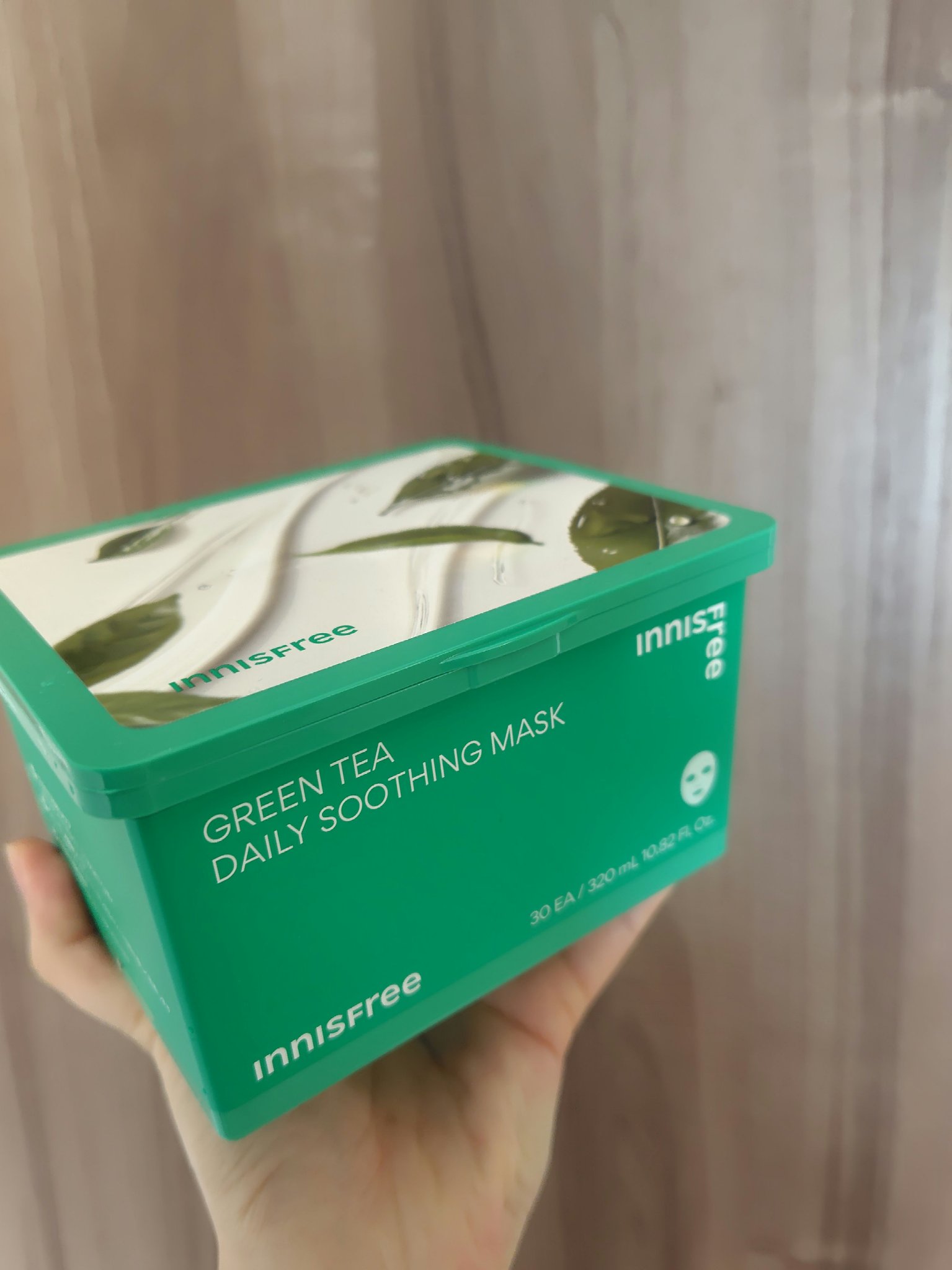 グリーンティーシード　ヒアルロン　デイリー　マスク/innisfree/シートマスク・パックを使ったクチコミ（2枚目）