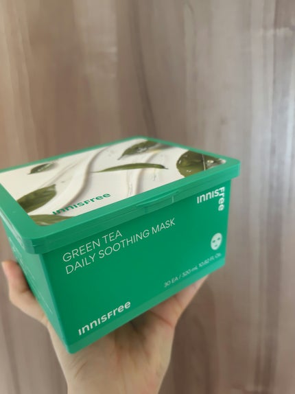 グリーンティーシード ヒアルロン デイリー マスク/innisfree/シートマスク・パックを使ったクチコミ(2枚目)