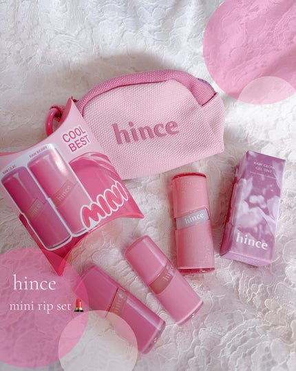 ロウグロウジェルティント/hince/リップティントを使ったクチコミ(1枚目)