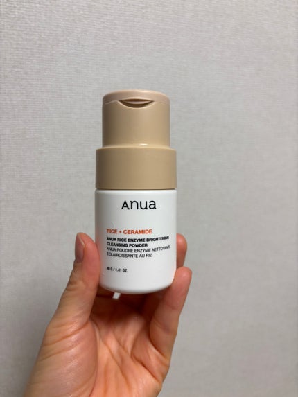 ライス ブライトニング酵素洗顔パウダー/Anua/洗顔パウダーを使ったクチコミ(1枚目)