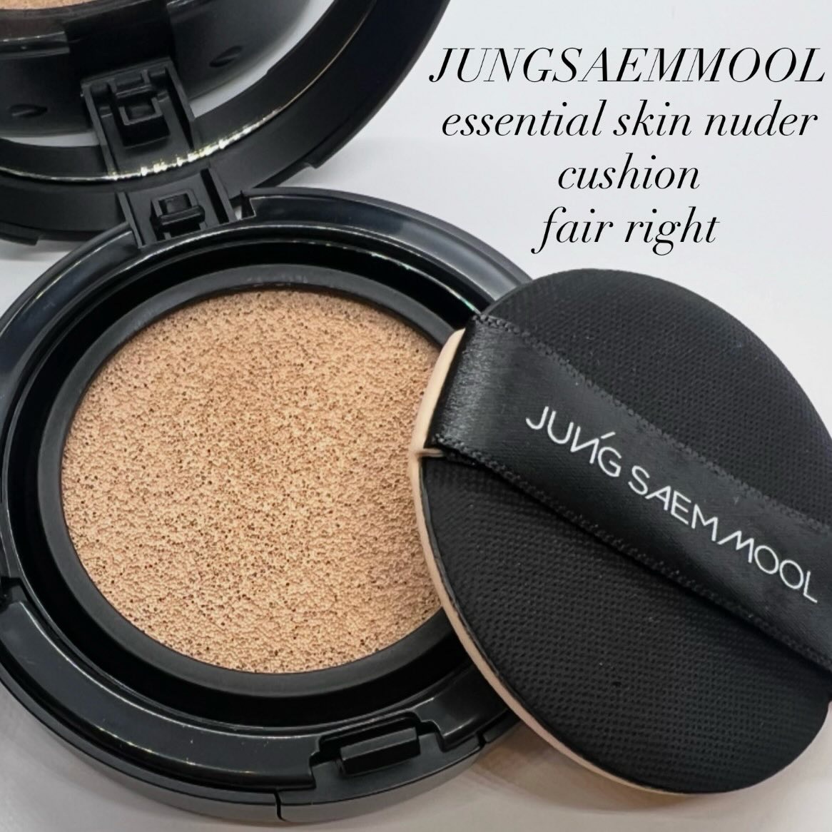 エッセンシャル スキン ヌーダー クッション/JUNG SAEM MOOL/クッションファンデーションを使ったクチコミ（1枚目）