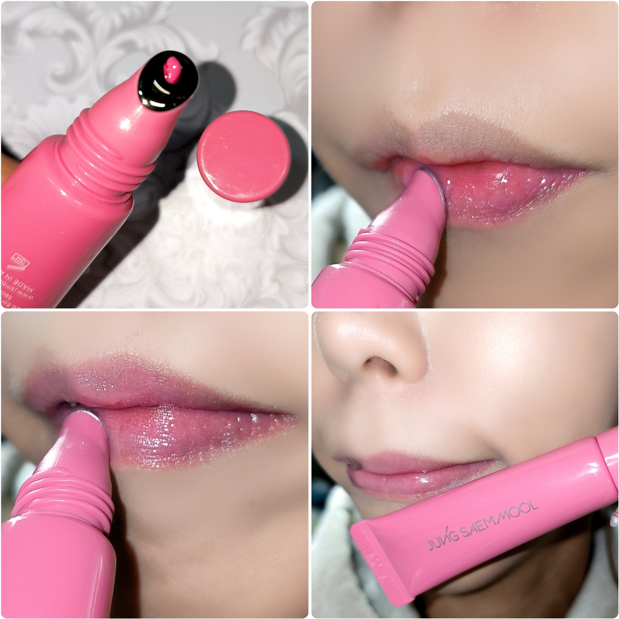リッププレッションメタルセラムグロス/JUNG SAEM MOOL/リップグロスを使ったクチコミ（3枚目）