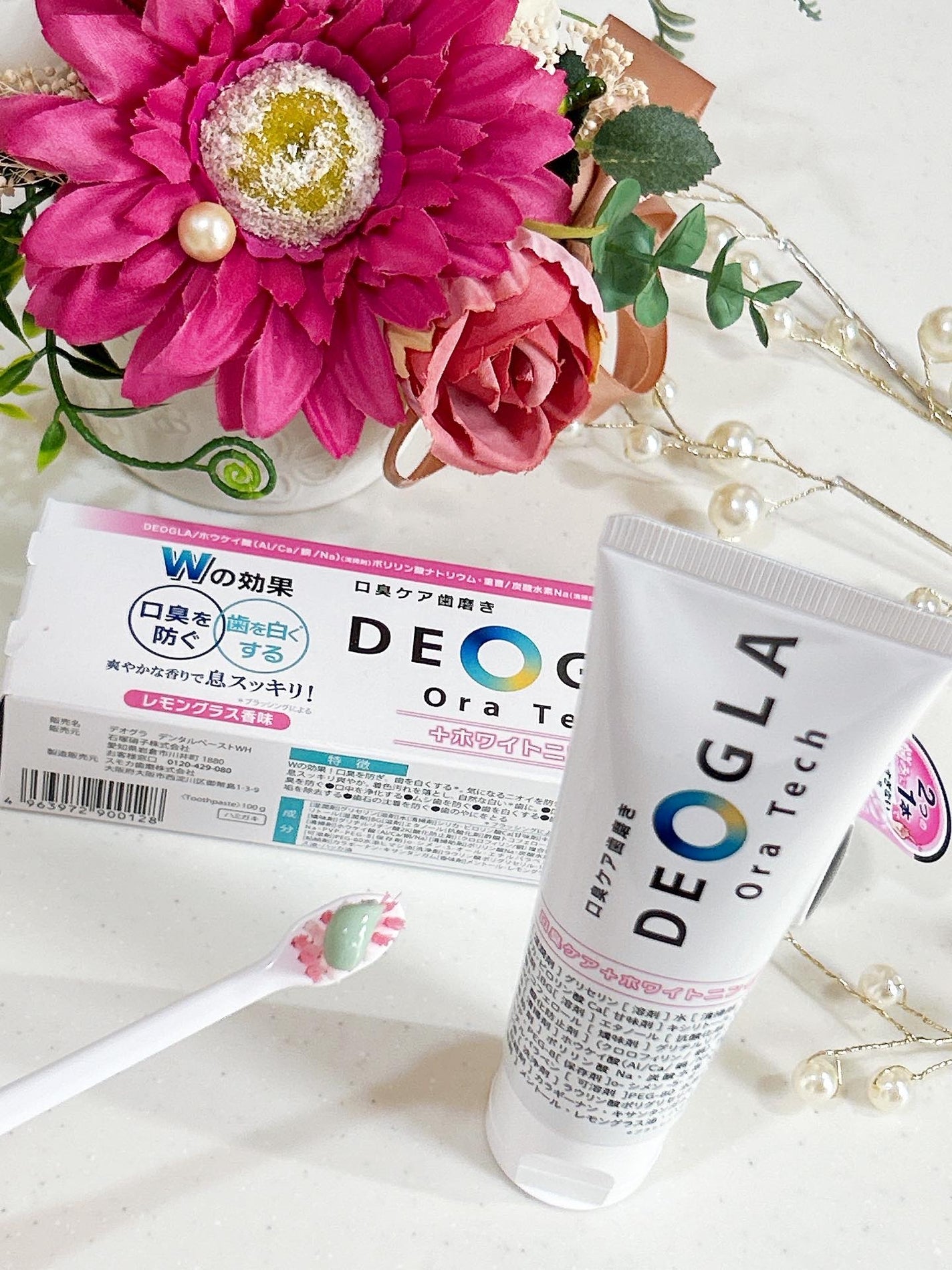 あやちゃん@フォロバ100 on LIPS 「前使っててリピした歯磨き粉☺️@deogla.oratech_..」(1枚目)