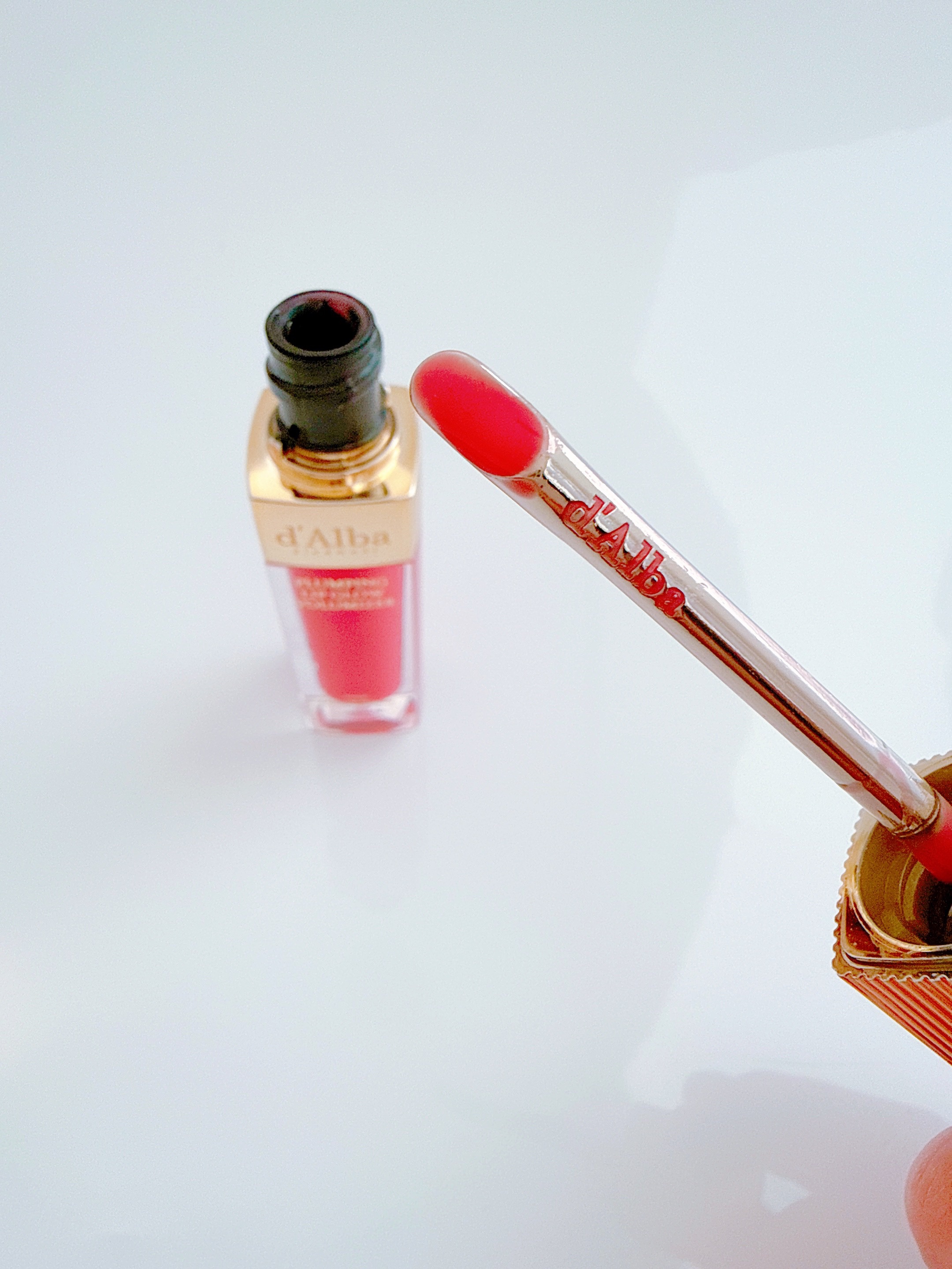 プランピングリップグロウムードボリューマイザー/ダルバ/リップグロスを使ったクチコミ（2枚目）