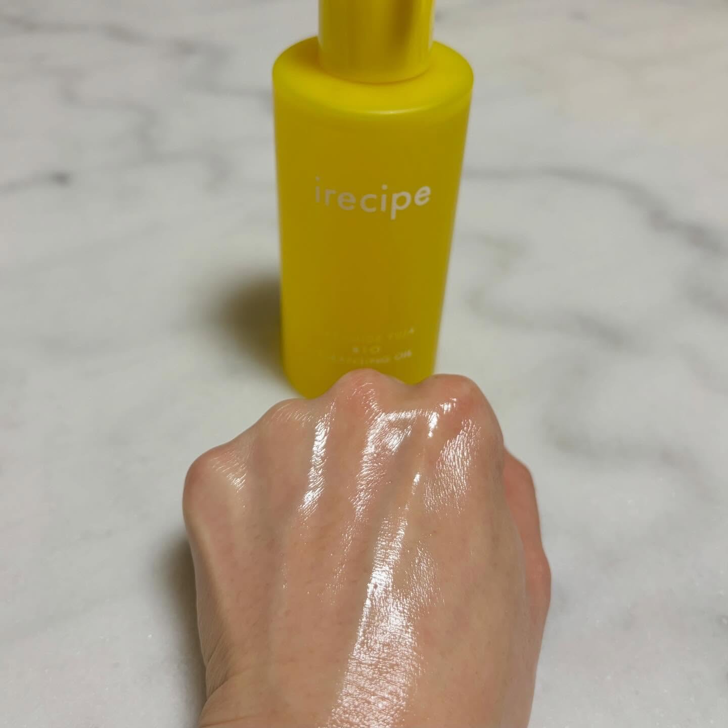 セラミド ゆず バイオクレンジングオイル/irecipe/オイルクレンジングを使ったクチコミ（3枚目）