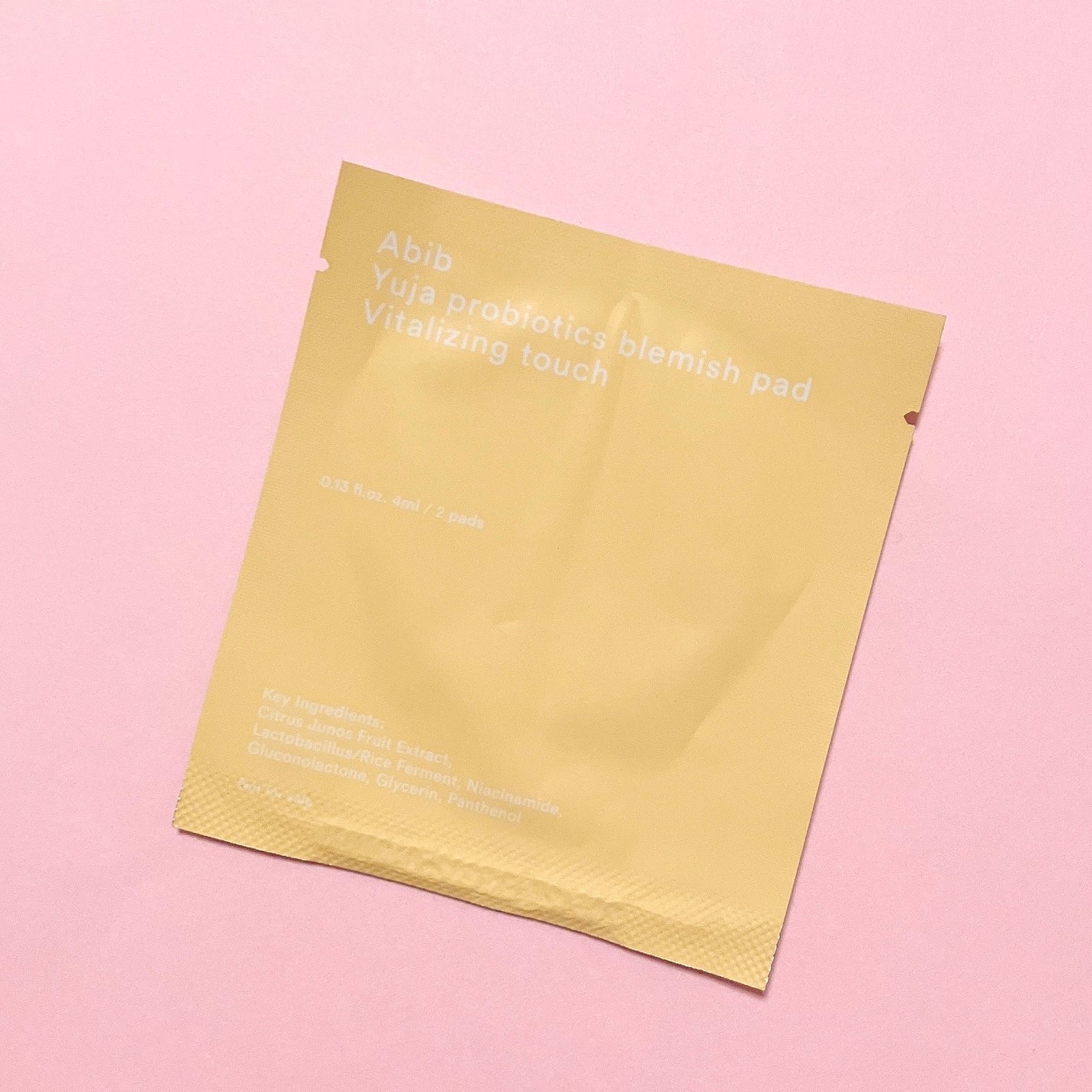 柚子トナーパッド/Abib /トナーパッドを使ったクチコミ(1枚目)