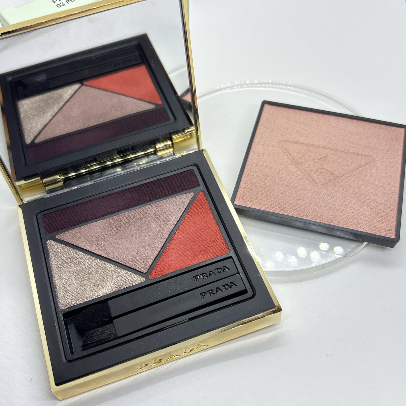 ダイメンションズ マルチエフェクト アイシャドウ/PRADA BEAUTY/アイシャドウパレットを使ったクチコミ(10枚目)