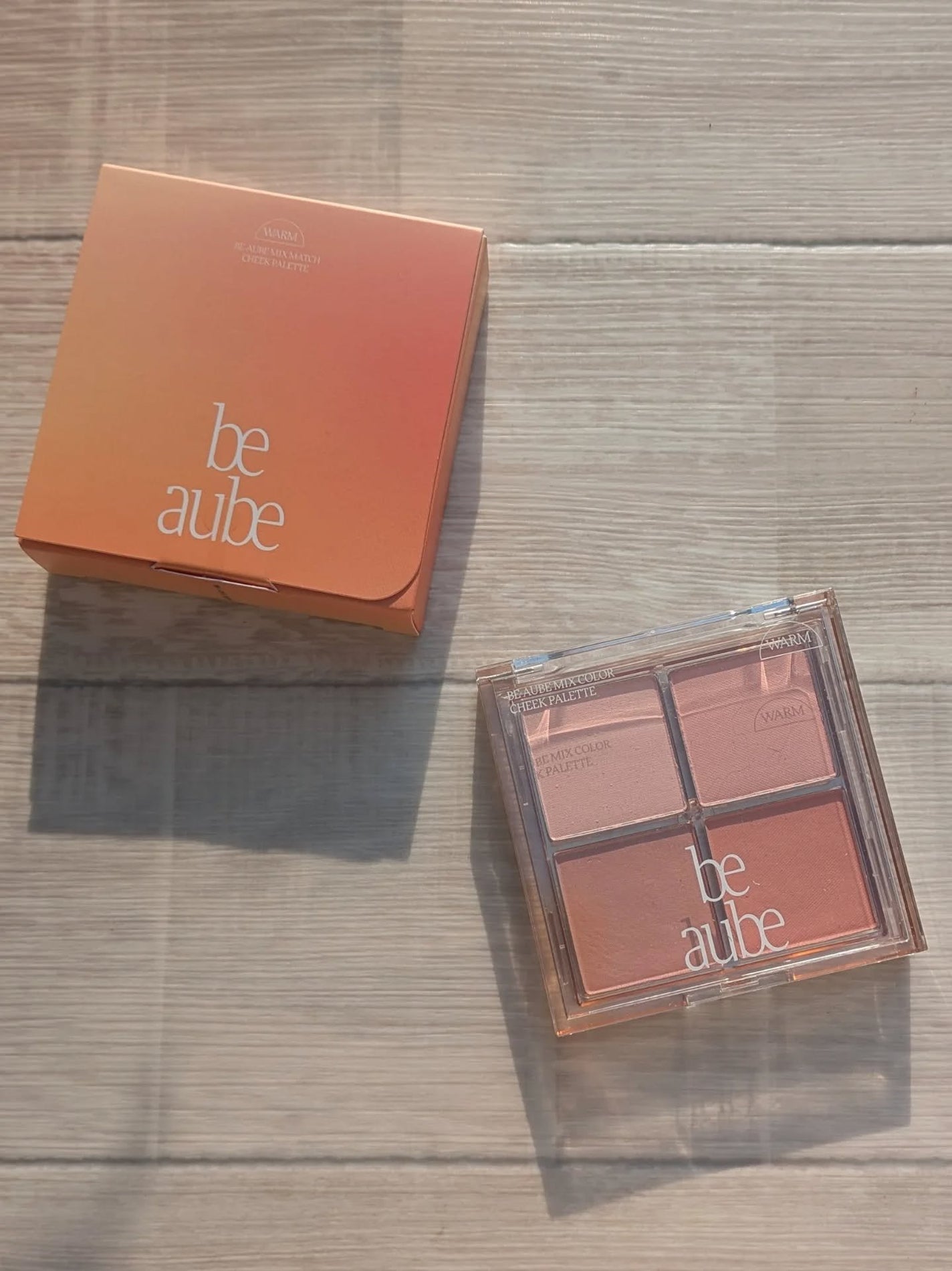 ミックスマッチチークパレット/be aube/パウダーチークを使ったクチコミ(5枚目)