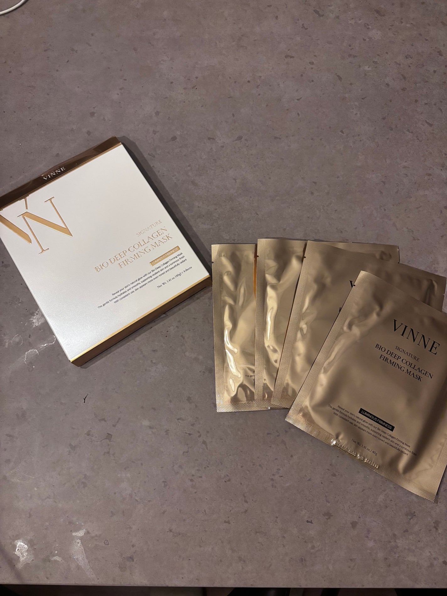 シグニチャーバイオディープコラーゲンファーミングマスク/VINNE /シートマスク・パックを使ったクチコミ(2枚目)