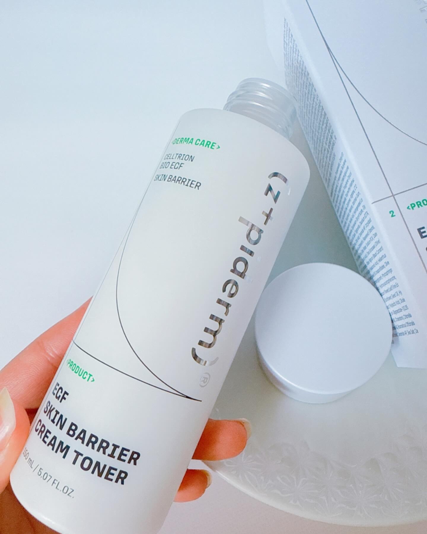EGFスキンバリアクリームトナー 150ml/z+piderm/化粧水を使ったクチコミ（3枚目）
