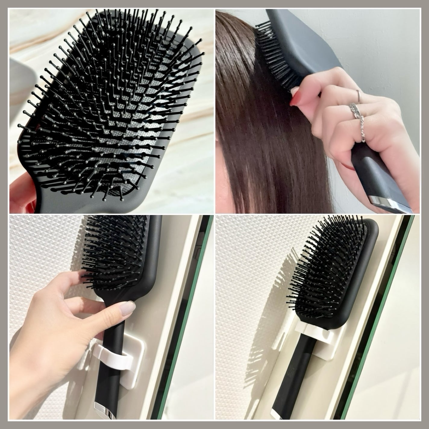 87saku ハナサク パドルブラシ/87saku/ヘアブラシを使ったクチコミ(4枚目)