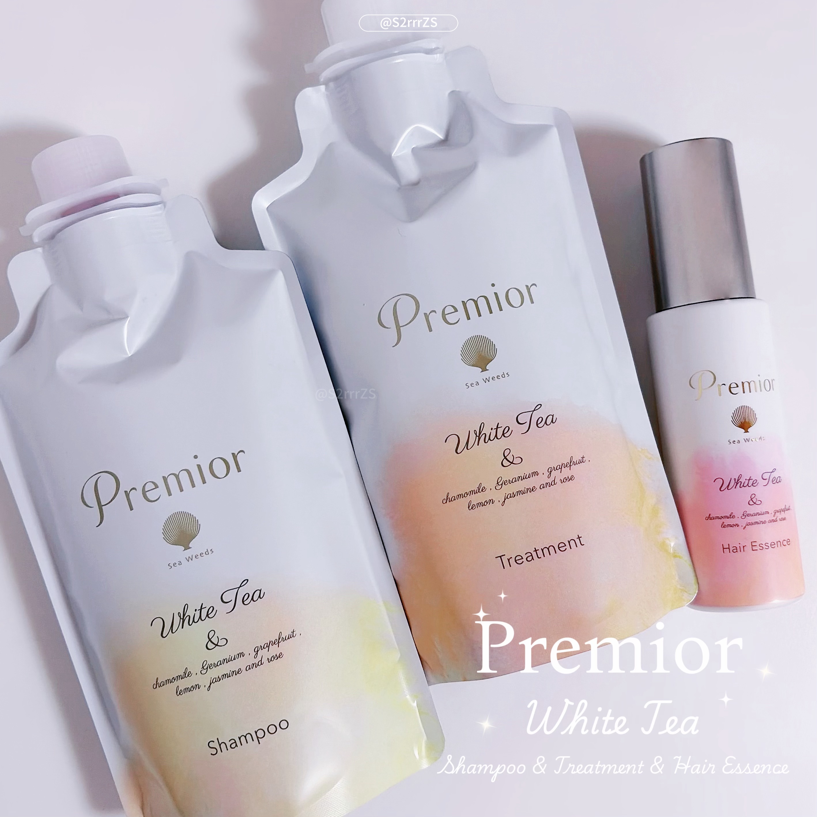 ラサーナ プレミオール シャンプー/トリートメント ホワイトティーの香り/ラサーナ/市販シャンプーを使ったクチコミ（1枚目）