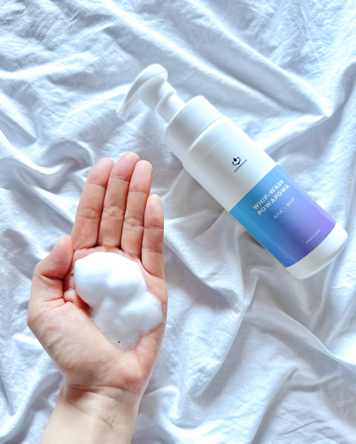 WHIP-WASH POWAPOWA/COSMEDON/泡洗顔を使ったクチコミ（2枚目）