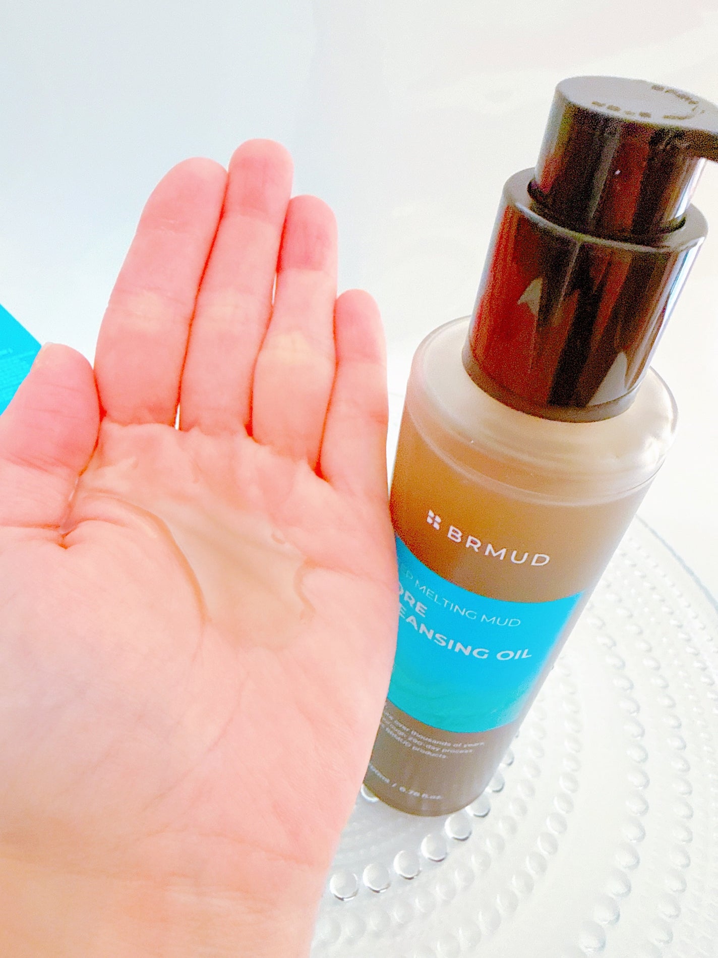 ディープメルティングマッドポアクレンジングオイル/BRMUD/オイルクレンジングを使ったクチコミ(2枚目)