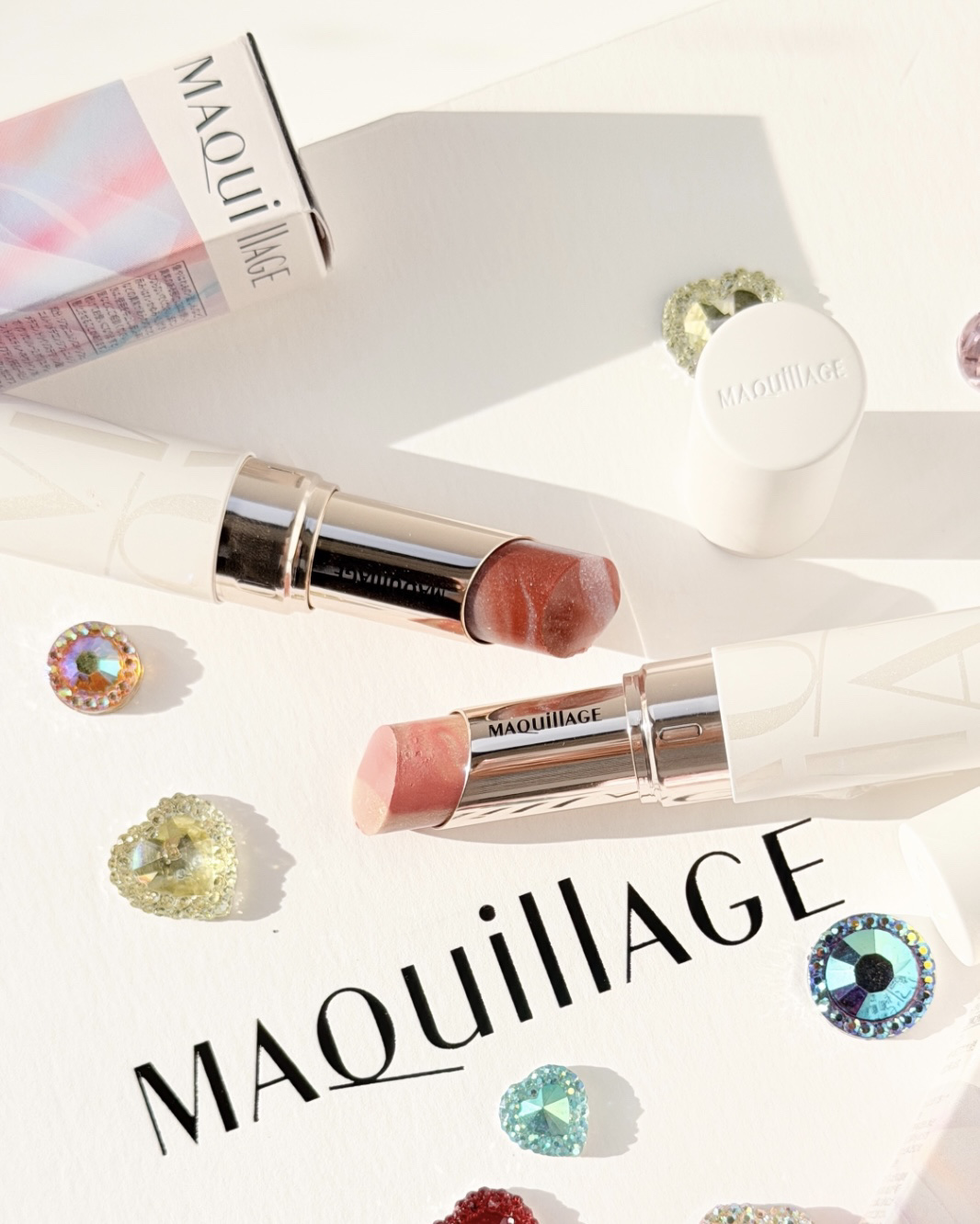 Bloom Collection ドラマティックエッセンスルージュ（限定カラー） BR520 ブラウンマーブル/マキアージュ/口紅を使ったクチコミ（3枚目）