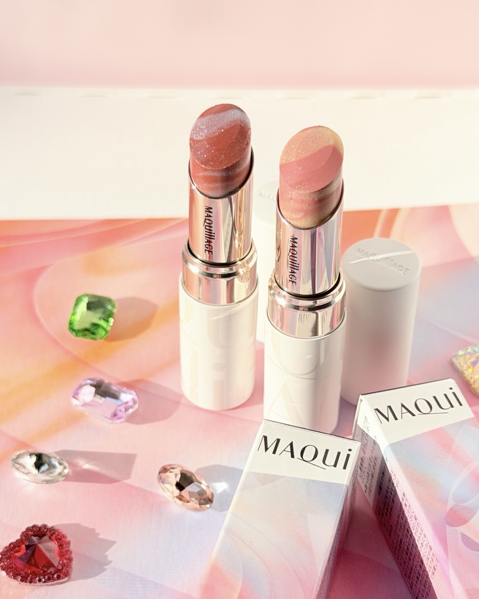 Bloom Collection ドラマティックエッセンスルージュ（限定カラー） BR520 ブラウンマーブル/マキアージュ/口紅を使ったクチコミ（2枚目）