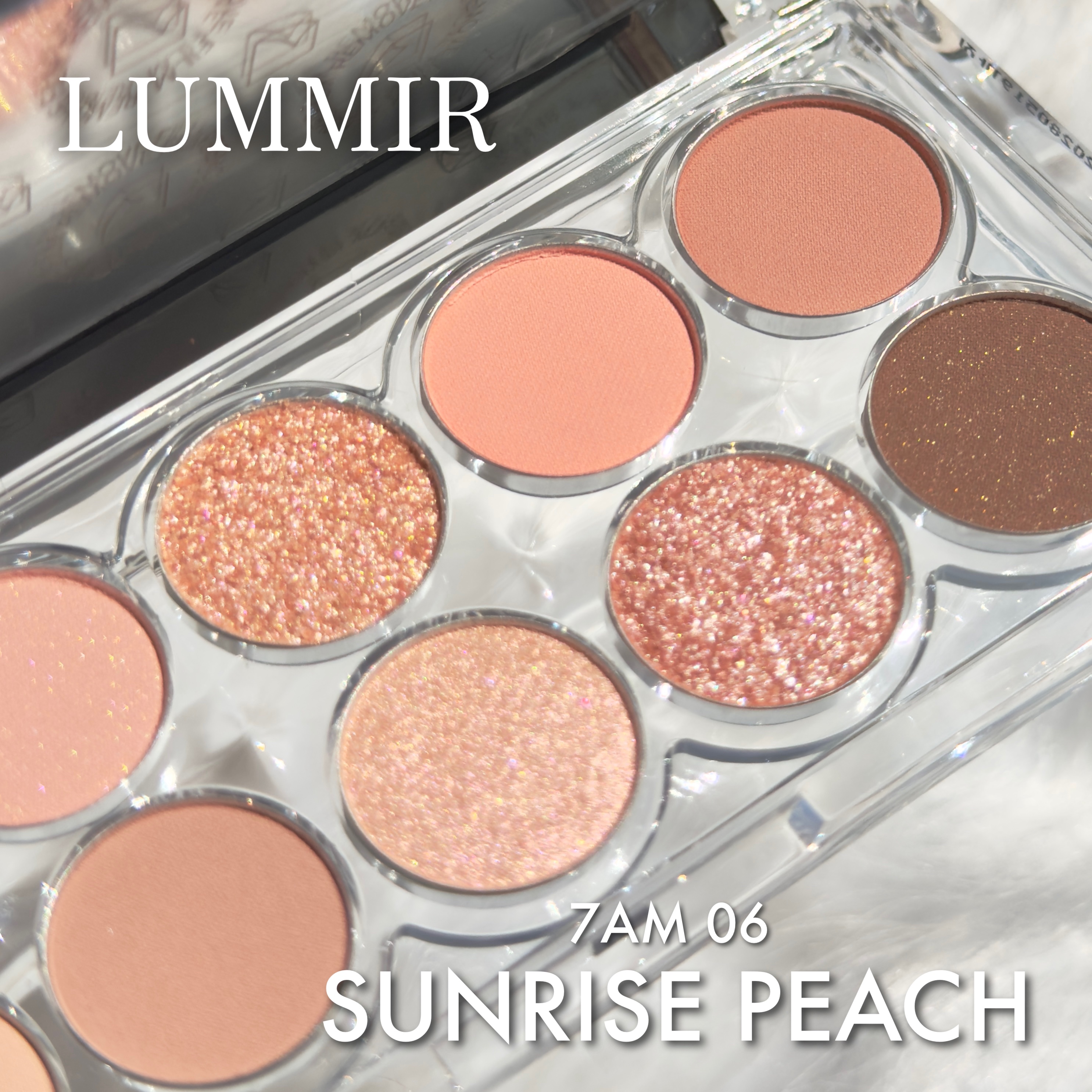 ライト オン アイズ シャドウ パレット/Lummir/アイシャドウパレットを使ったクチコミ（1枚目）