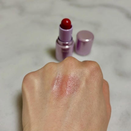 バイブアップライン リップバーム デュオセット/irecipe/メイクアップキットを使ったクチコミ(5枚目)