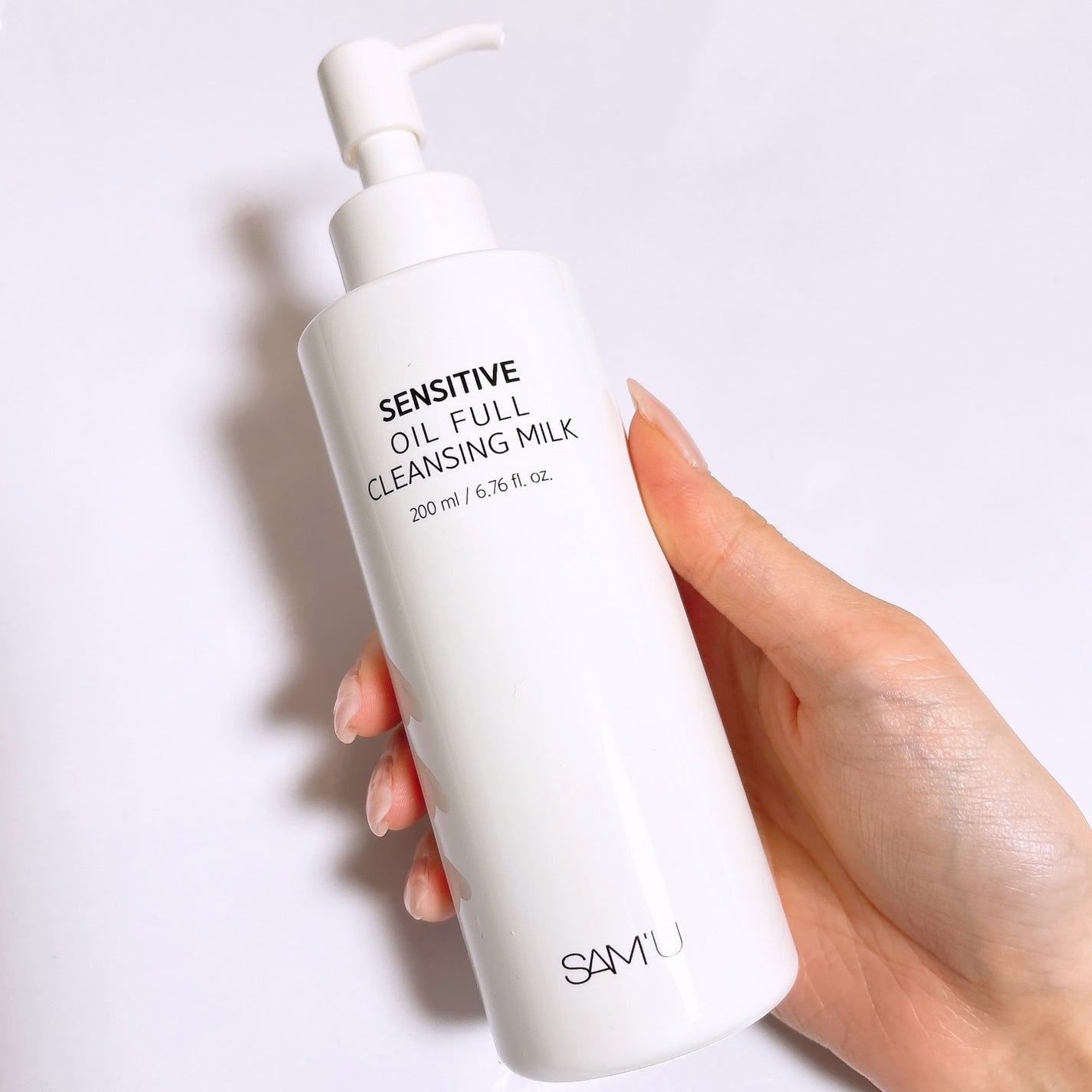 センシティブオイルフルクレンジングミルク/SAM'U/ミルククレンジングを使ったクチコミ(2枚目)