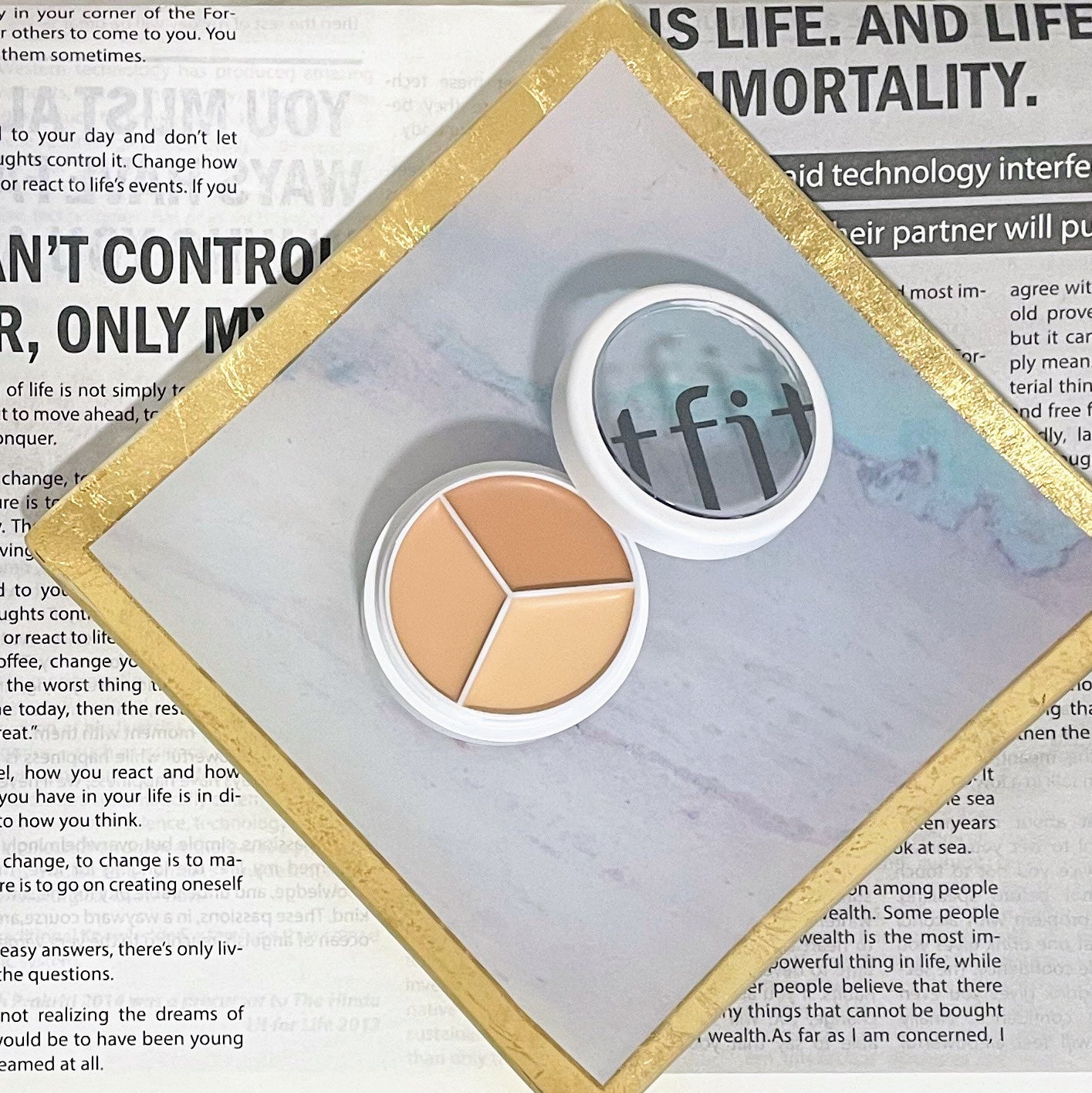 カバーアッププロコンシーラー/TFIT/パレットコンシーラーを使ったクチコミ(2枚目)