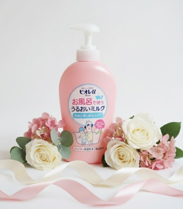 ビオレu お風呂で使う うるおいミルク やさしいフローラルの香りのクチコミ「ビオレu
お風呂で使う うるおいミルク やさしいフローラルの香り
本体

濡れた体にすぐ塗れち.....」（1枚目）