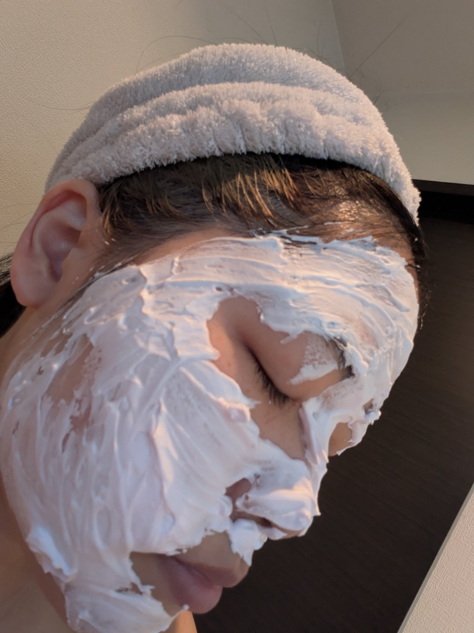 泡の柔肌パック/ドモホルンリンクル/洗い流すパック・マスクを使ったクチコミ（3枚目）