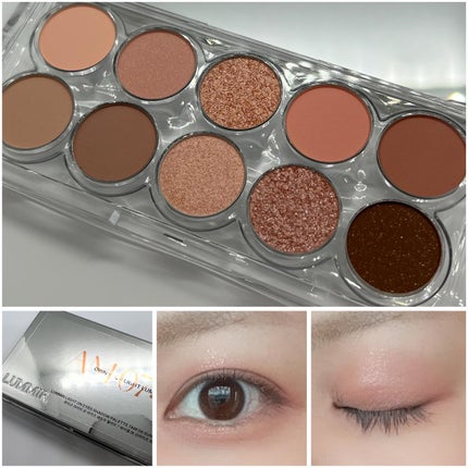 ライトオンアイズシャドウパレット/ルミル/アイシャドウパレットを使ったクチコミ(3枚目)