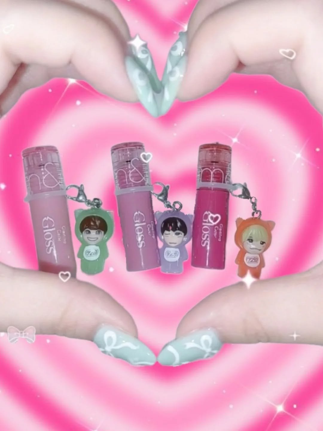 ミニグラスティングカラーグロス/rom&nd/リップティントを使ったクチコミ（2枚目）