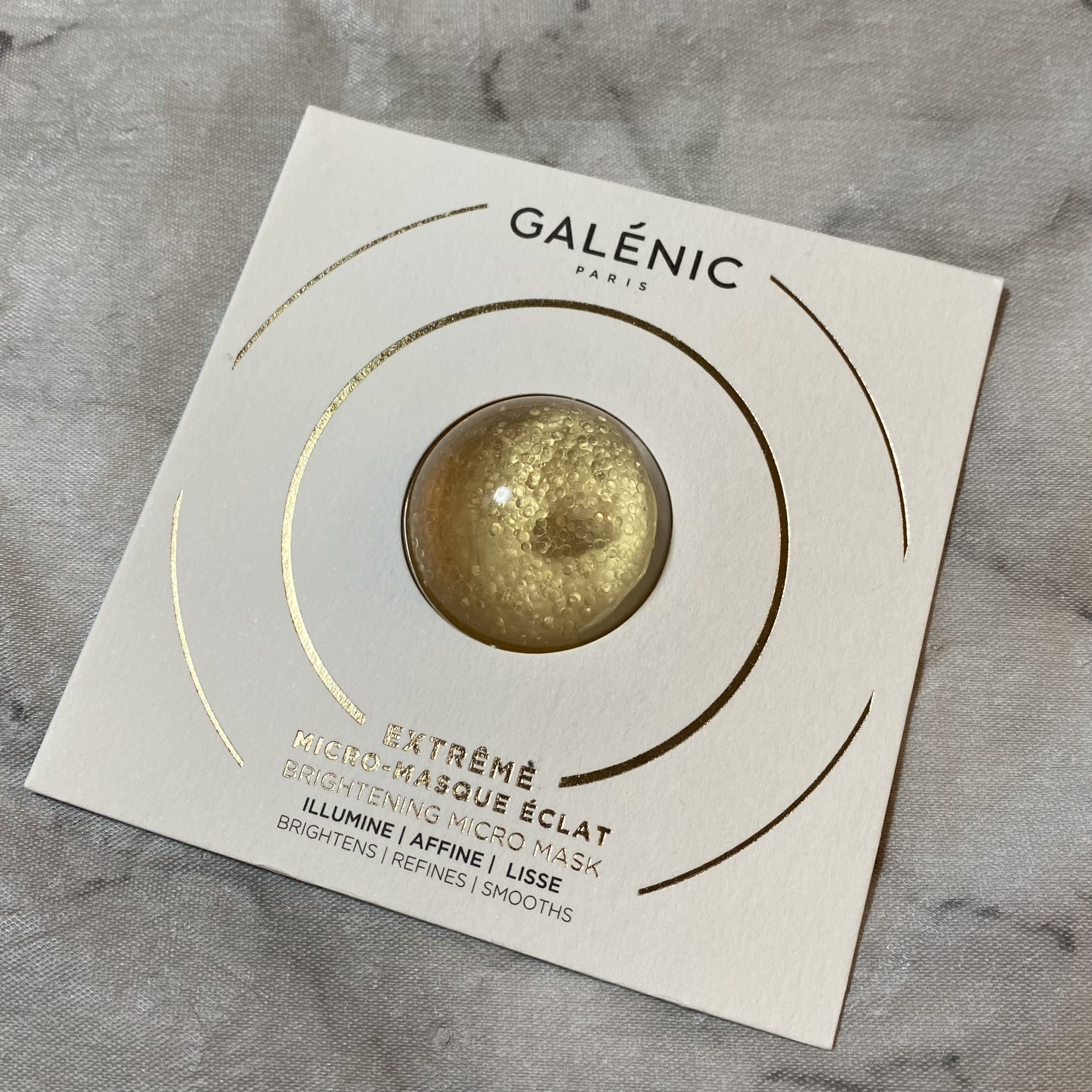 GALÉNIC エクストリーム ブライトニング マイクロ マスク/Galénic/洗い流すパック・マスクを使ったクチコミ（1枚目）