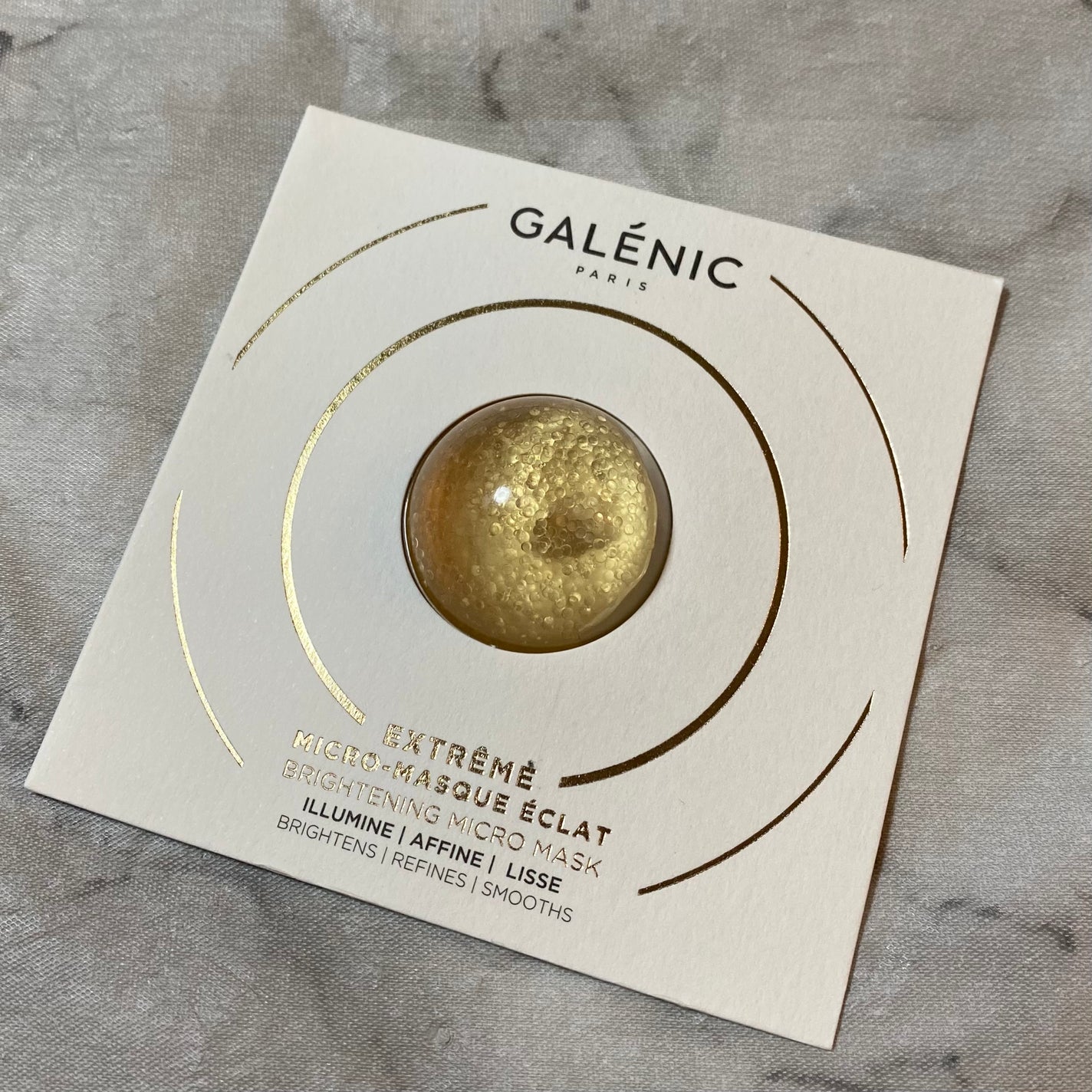 GALÉNIC エクストリーム ブライトニング マイクロ マスク/Galénic/洗い流すパック・マスクを使ったクチコミ(1枚目)