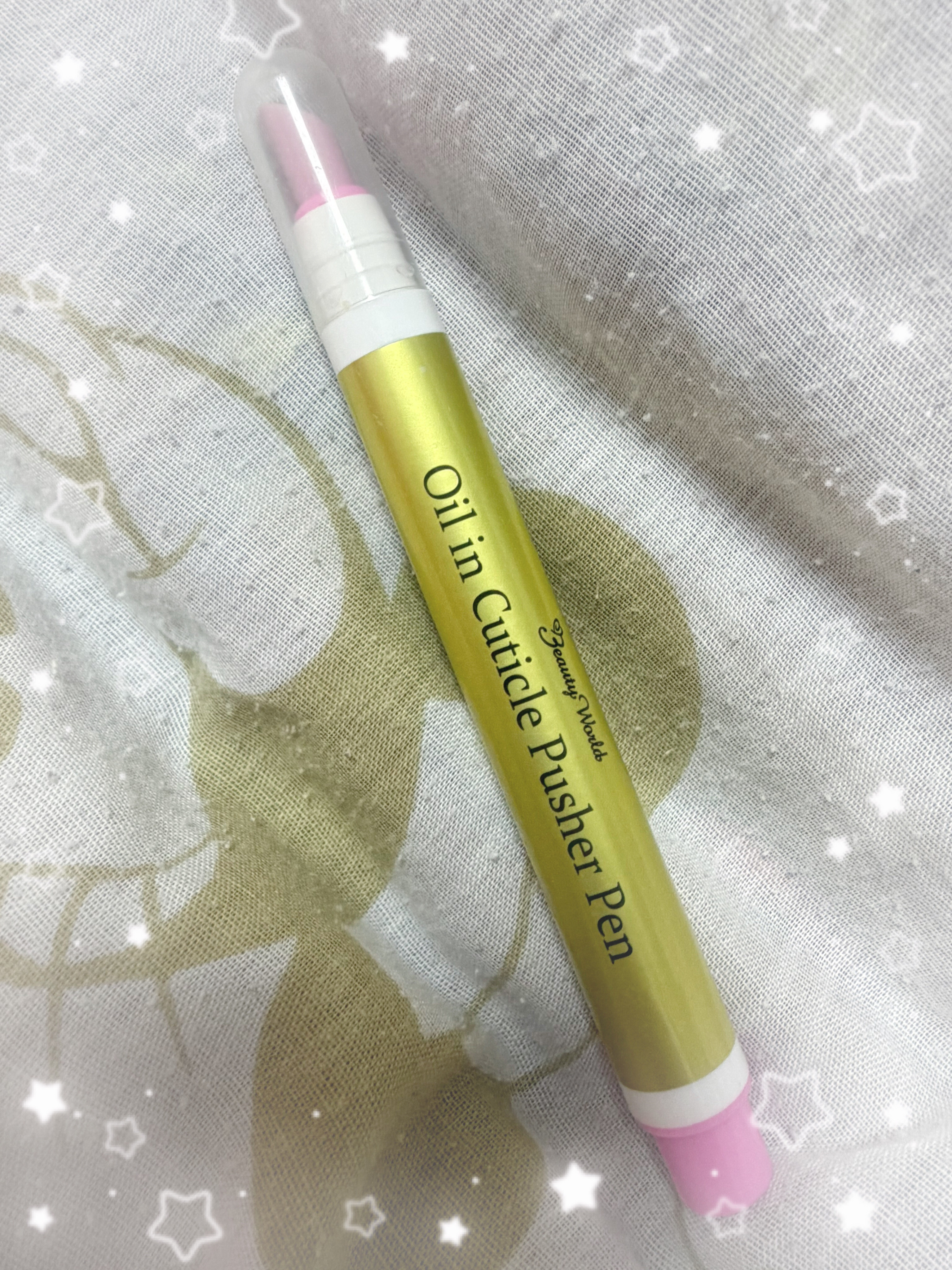 オイルインキューティクルプッシャーペン/ビューティーワールド/ネイル用品を使ったクチコミ（1枚目）