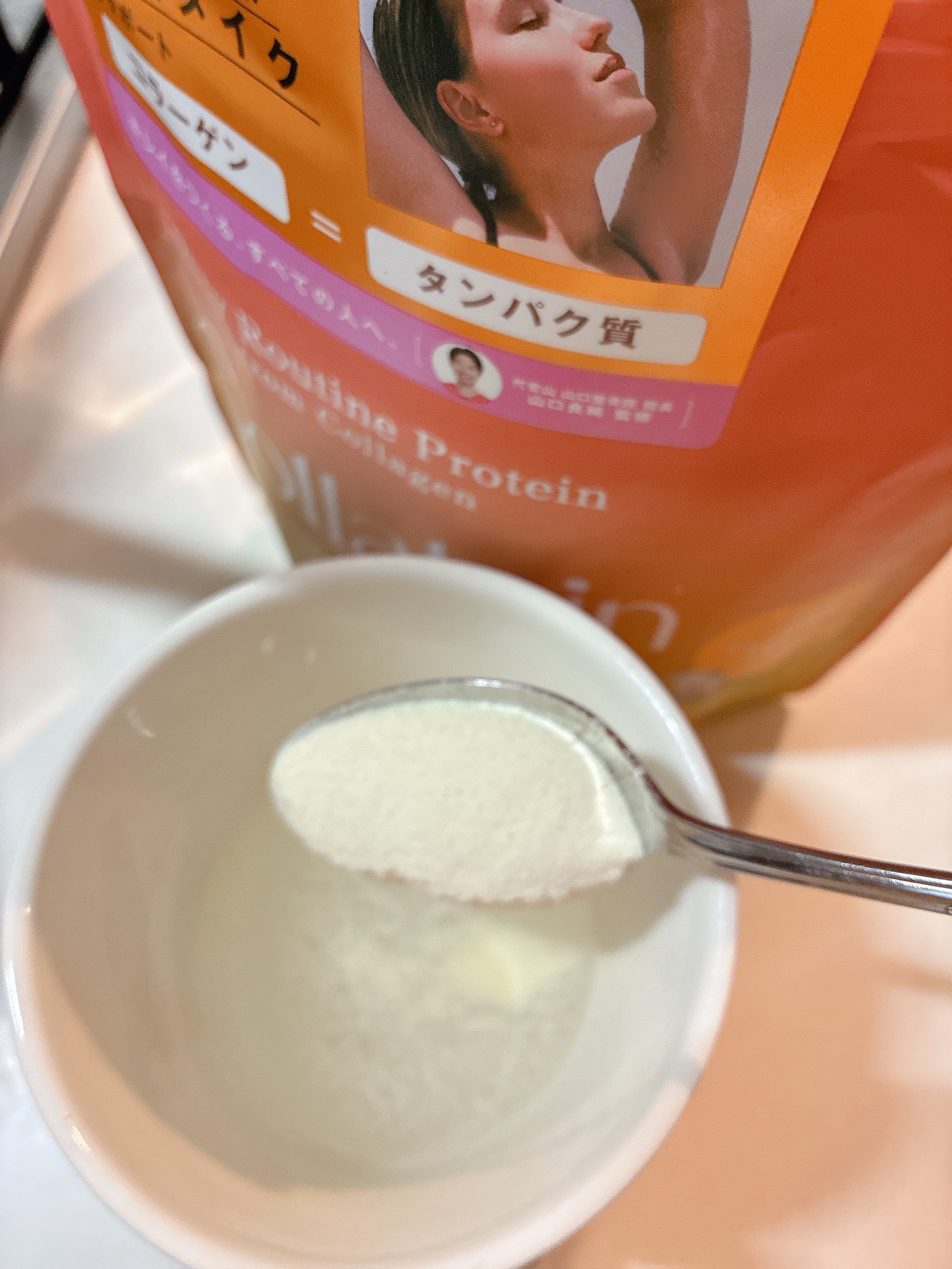 コラテイン コラーゲンプロテイン レモネード味/Collatein/その他プロテインを使ったクチコミ（1枚目）