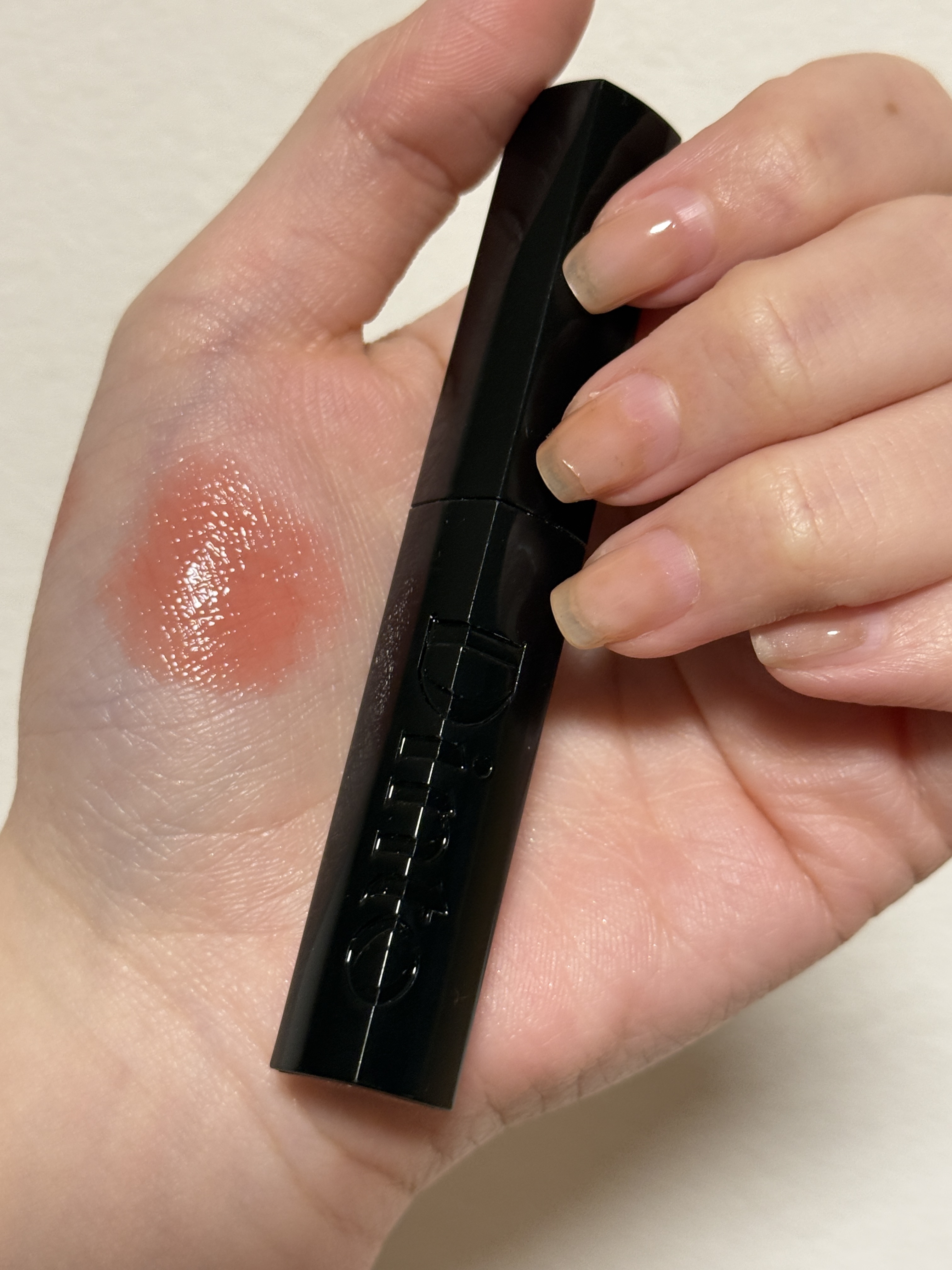 メルティンググロウリップバーム 301 シャロット/Dinto/リップバームを使ったクチコミ（2枚目）